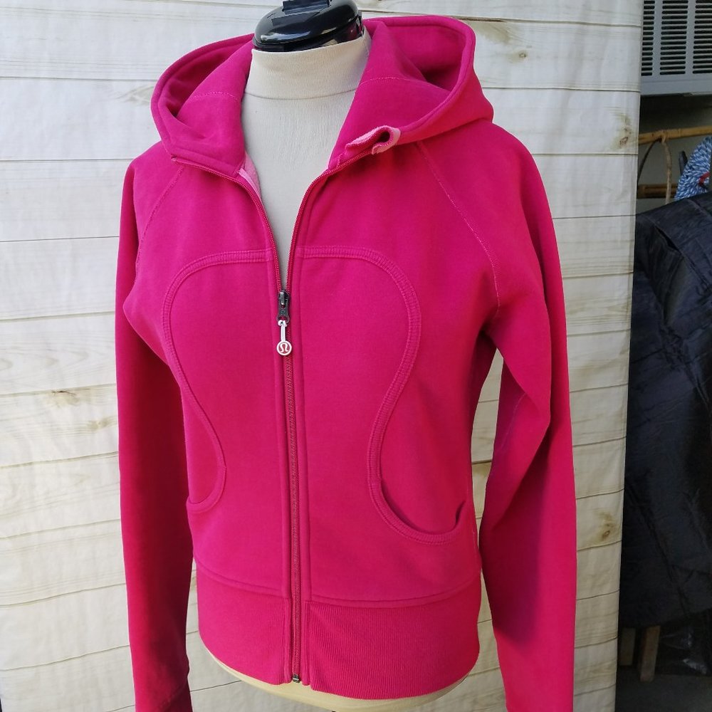 Lululemon scuba 8 hot pink